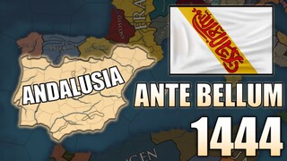 If Andalusia Blessed in 1444 - Eu4 Ante Bellum Timelapse