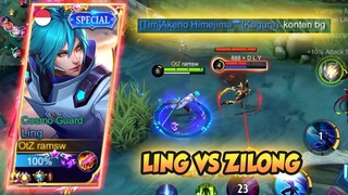 FAST HAND LING VS ZILONG, NATA ROAM, KETEMU SUBSCRIBER HARUS KITA GENDONG YA GUYS WKKWKWK