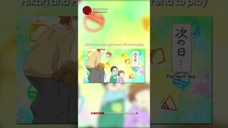 Hikari and Hina got a new firend to play 🥰 #anime #animememes #animedits #shorts
