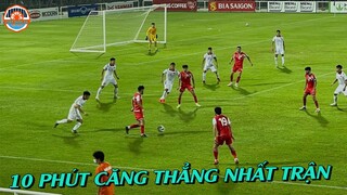 10 Phút Căng Thẳng Hồi Hộp Nhất Trận Việt Nam vs Tajikistan, Thẻ Đỏ Và Rượt Đuổi Tỉ Số