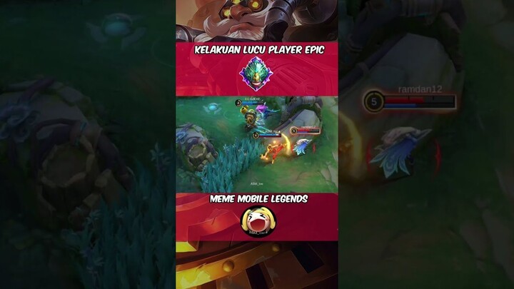 kumpulan momen lucu para Anomali rank epic #mobilelegends #mlbb #absurdhumor