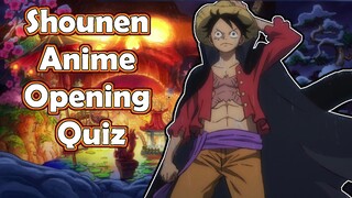 Anime Opening Quiz | (Shounen Edition)