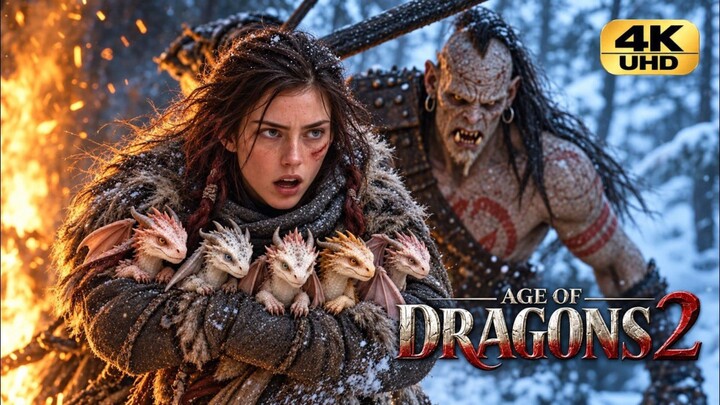 She Is Alone With Five Baby Dragons And The Dark Army Is Close | AGE OF DRAGONS | Full Movie 4K 2026