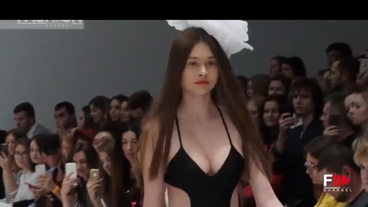 Belarusian Beauty Struts the Runway