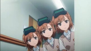 How many Misaka sisters are there at Station B? !