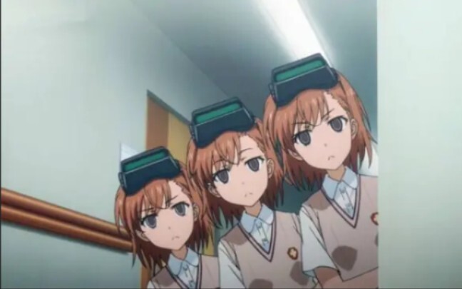 How many Misaka sisters are there at Station B? !