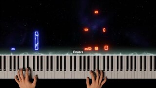 【AI Special Effects Piano】'ZERO to INFINITY' "Ultra Galaxy Fight: The Great Conspiracy" Theme Song