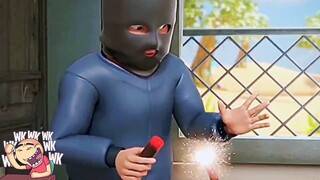 penjahat yang  selalu apes wkwk