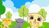 animasi anak kucing yang lucu