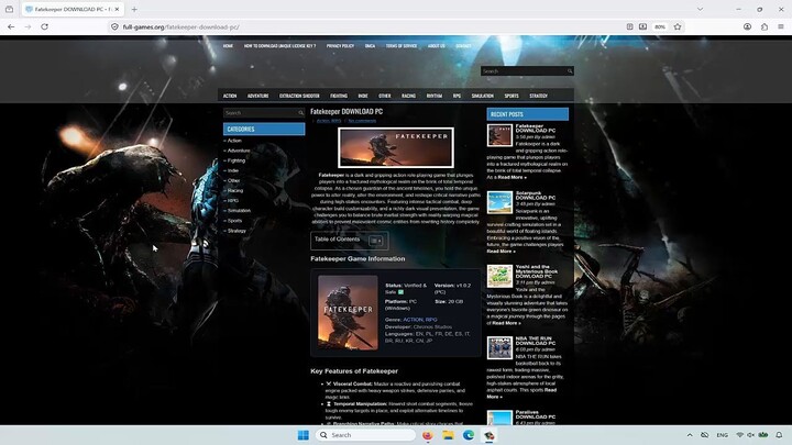 Fatekeeper FREE DOWNLOAD PC