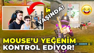 MOUSE'U 4 YAŞINDAKİ YEĞENİM KONTROL ETTİ / PUBG MOBILE