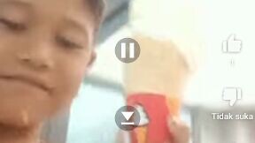 ketika orang baru pertama kali makan mixue