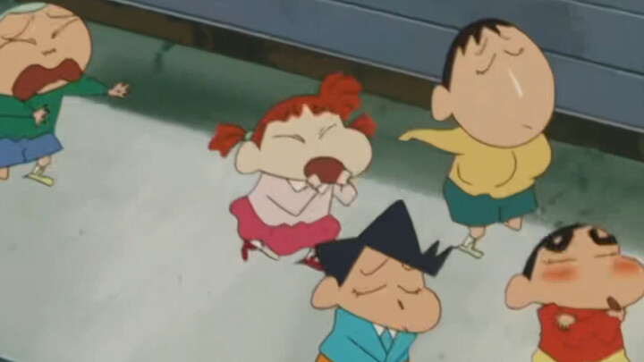 [Crayon Shin-chan] The super-realistic ghost hunting game is played with a malicious tone