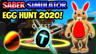 🥚EGG🥚 HUNT 2020 IN SABER SIMULATOR