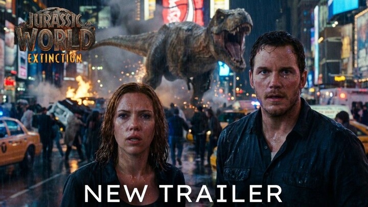 JURASSIC WORLD 5- EXTINCTION Trailer (HD) Chris Pratt, Scarlet Johansson - Fan C