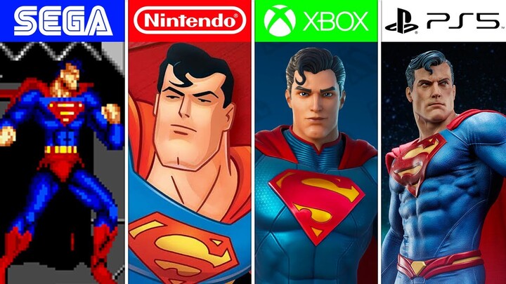 Superman Game Evolution 1979 - 2022