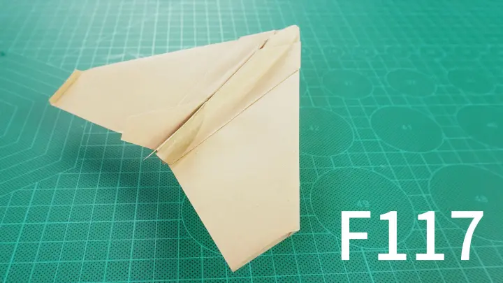 How to make an F117 Stealth Aircraft?