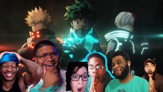 Deku's wanted! | My Hero Academia: World Heroes Mission Trailer Reaction Compilation | WOW!Anime