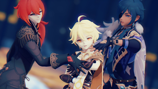 [Genshin Impact MMD] Three-color jewel JEWEL||Sora/Kaeya/Diluc||