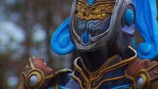 "The Blue Knight Crying Alone in the Rain"