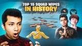 ROLEX REACTS to BEST SQUAD WIPES IN PUBG MOBILE HISTORY Ft. Jonathan Gaming