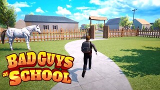 HOW BIG IS THE MAP in Bad Guys at School? Sprint Across the Map