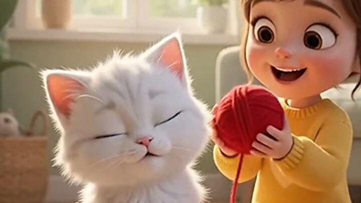 s: #CuteCat #CatAnimation #AIAnimation #3DCartoon #CatShorts #YouTubeShorts #FunnyCat