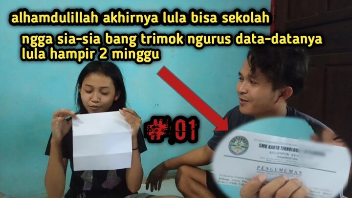 Alhamdulillah lula bahagia bisa sekolah 😁@mbah wongso prayoga @bang trimok @MBAH BROTO