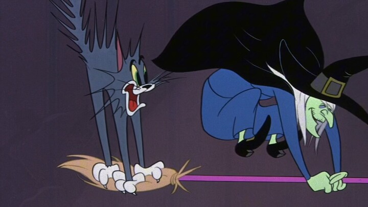 【Tom and Jerry เวอร์ชันเก่า】แม่มดบินได้ ปี 1956