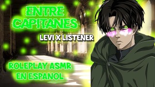 "Entre capitanes" | Levi Ackerman y Tú P1 ASMR Roleplay | Attack on Titans Español