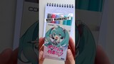 Using Miku Copic Markers in My sketchbook