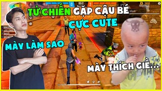 [Garena Free Fire] Giả Trẻ Trâu Solo Tử Chiến Gặp Cậu Bé Siêu Cute Phần 1|Thành Mốc