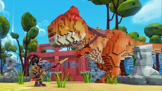 【شامي】 جولة ليوم واحد في سهول الثلج مع تيرانوصور ريكس! فارك آرك الحلقة 10