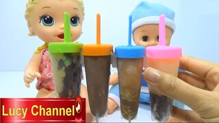 Lucy Channel | Đồ Chơi Trẻ Em HƯỚNG DẪN LÀM QUE KEM SOCOLA SỮA THƠM NGON