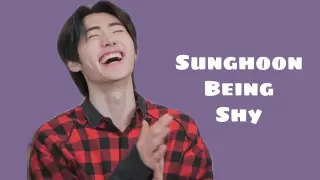 Sunghoon Being Shy