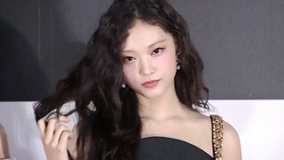 NewJeans 240908 TMA颁奖典礼红毯！黑白礼服成熟风！