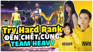 [FREE FIRE] Bắn Cháy Máy Cùng Team Heavy - Không 5 Top 1 Không Nghỉ