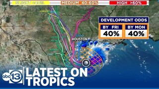 Gulf disturbance up to a 40% chance of development, Wednesday June 29, 2022