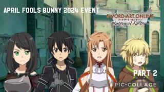 Sword Art Online Integral Factor: April Fools Bunny 2024 Event Part 2