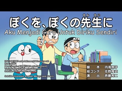 Doraemon Episdoe 648B Aku Menjadi Guru - Doraemon Subtitle Indonesia, English, Melayu and others