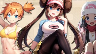 I'm dying of laughter. Is there really anyone who comes to Pokémon just to see the female characters