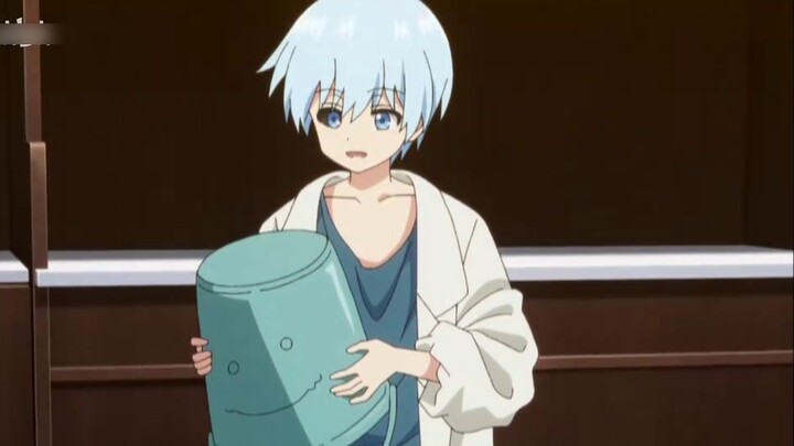The little brother who usually has muscles is actually a super cute little boy. The male protagonist