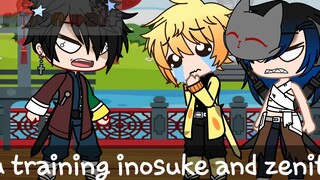 tanjiro vs inosuke and zenitsu....