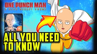 Global Release Pre Download And Spec Requirement (Android IOS PC)- One Punch Man World