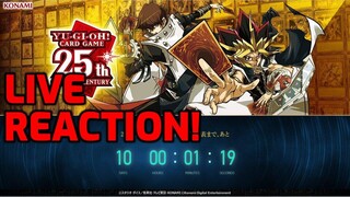 25th Anniversary Project Announcement - LIVE COVERAGE!
