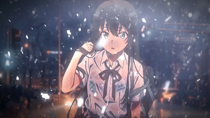 I also met you today when it was snowing heavily. (dynamic wallpaper)