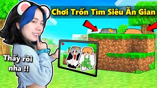 Mèo Simmy Chơi Siêu Ăn Gian Khi Chơi Trốn Tìm Với Chị Sammy Và Kamui Trong Minecraft