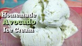 Homemade Avocado Ice Cream | 4 Simple Ingredients | No Ice Cream Maker | Met's Kitchen