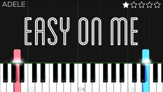 Adele - Easy On Me | EASY Piano Tutorial