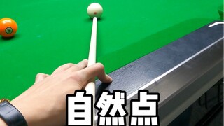 Semuanya harus terlihat alami.